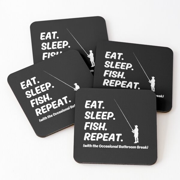 Item preview, Eat Fish Sleep Repeat designed and sold by Kedo123.