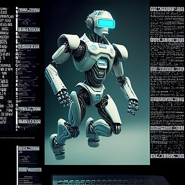 Artwork thumbnail, Coding Robot by rawoutside