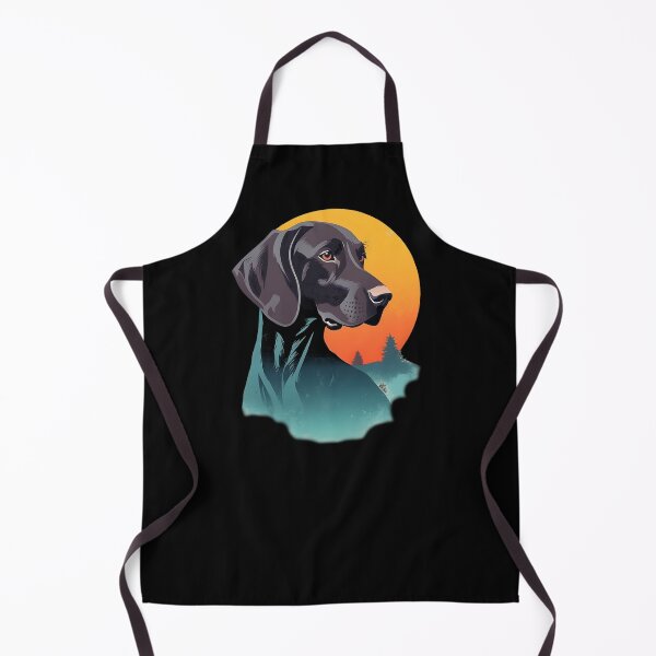 Item preview, Vintage German Shorthaired Pointer Silhouette Design: Timeless Elegance for Nostalgic Dog Lovers. designed and sold by brindled.
