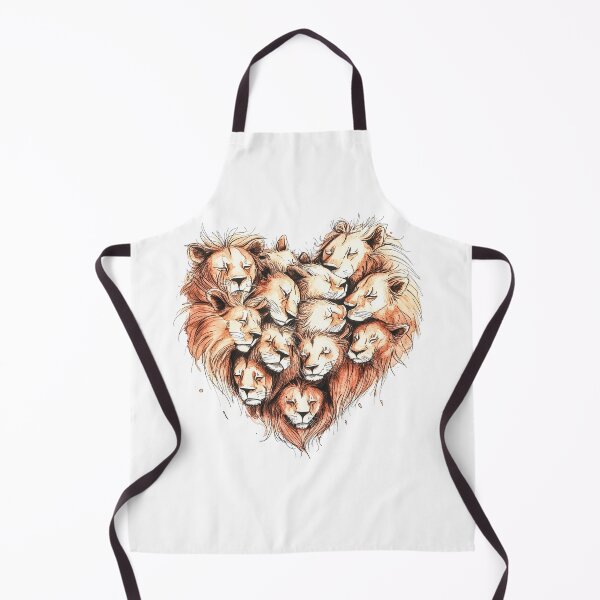 Item preview, Heart Lions designed and sold by Kobi-PrintVibes.
