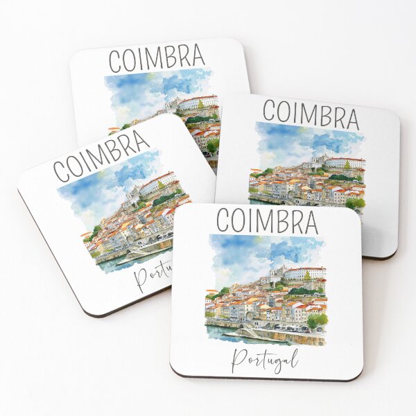Item preview, Watercolor Design of Coimbra - Portugal  designed and sold by Sketch-Shack.