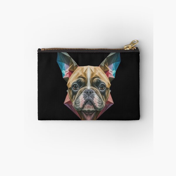 Item preview, French Bulldog Geometric Dog Wild Logo designed and sold by ArtByKubina.