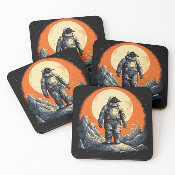 Item preview, Penguin on the moon designed and sold by JPFLDS.