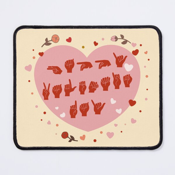 Item preview, ASL Happy Valentine's Day IV designed and sold by Lemon Pepper.