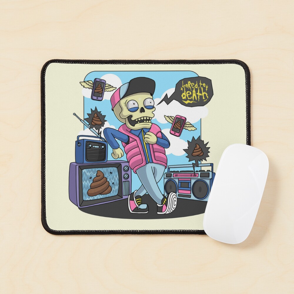 Item preview, Mouse Pad designed and sold by Bored-To-Death.