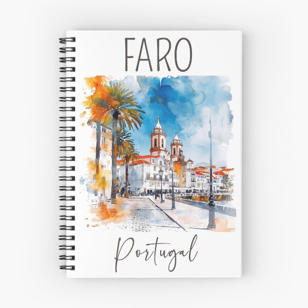 Item preview, Watercolor Design of Faro - Portugal  designed and sold by Sketch-Shack.