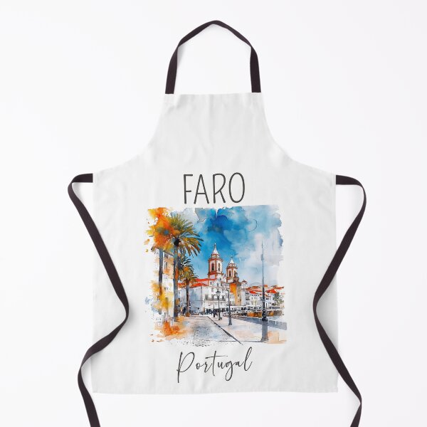 Item preview, Watercolor Design of Faro - Portugal designed and sold by Sketch-Shack.