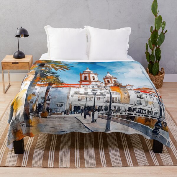 Item preview, Watercolor Design of Faro - Portugal  designed and sold by Sketch-Shack.