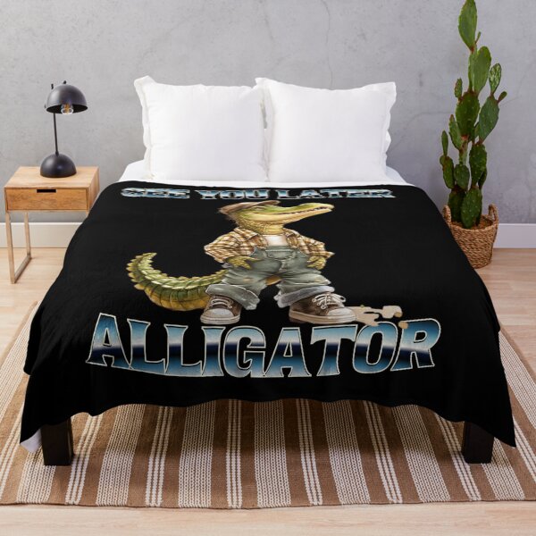 Item preview, See you later alligator - Alligators & crcodiles - Crocodiles of the world - Swamp monsters - Everglades national park - Florida crocodiles designed and sold by JansenGS.