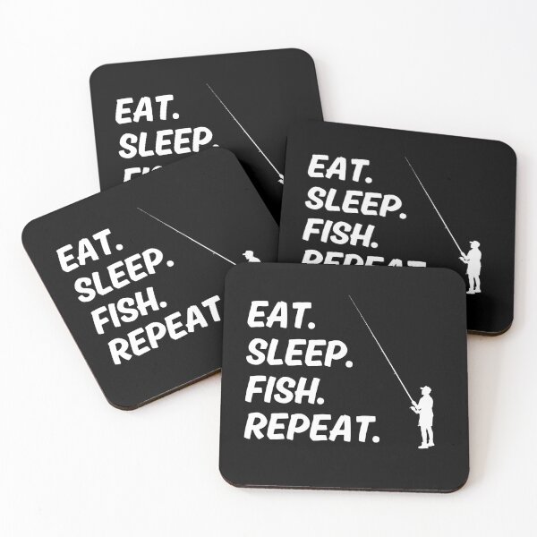 Item preview, Eat Fish Sleep Repeat designed and sold by Kedo123.