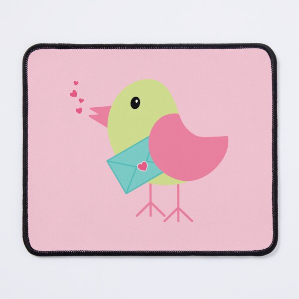 Item preview, Pink & Green Bird designed and sold by beccaveedesigns.