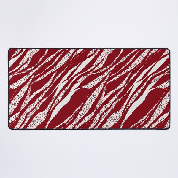 Item preview, Red and White Textured Stripes designed and sold by ColorfulVanilla.