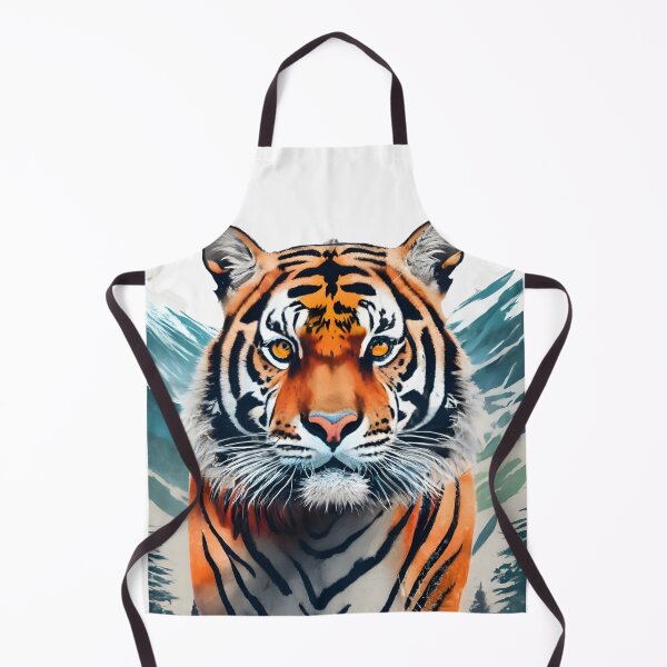 Item preview, Tiger during winter designed and sold by Ann Miu Deluxe.