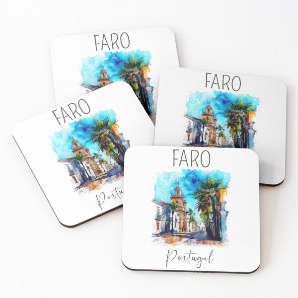 Item preview, Watercolor Design of Faro - Portugal  designed and sold by Sketch-Shack.