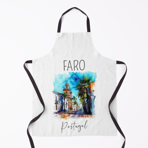 Item preview, Watercolor Design of Faro - Portugal designed and sold by Sketch-Shack.