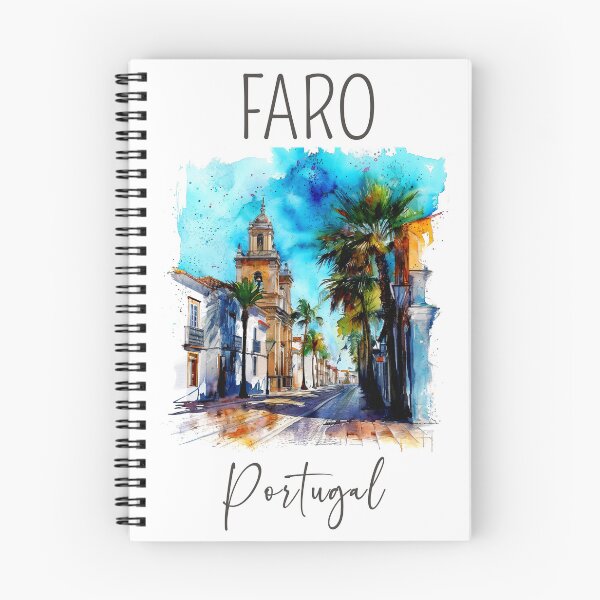 Item preview, Watercolor Design of Faro - Portugal  designed and sold by Sketch-Shack.