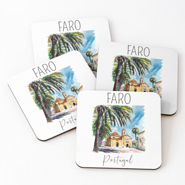 Item preview, Watercolor Design of Faro - Portugal  designed and sold by Sketch-Shack.
