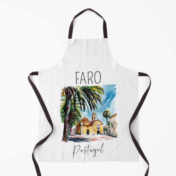 Item preview, Watercolor Design of Faro - Portugal designed and sold by Sketch-Shack.