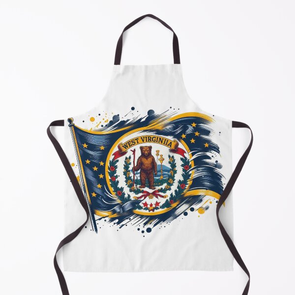 Artikelvorschau, Flagge des Staates West Virginia entworfen und verkauft von JaaCreativeShop.