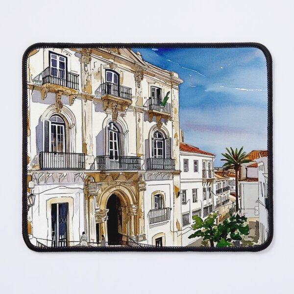 Item preview, Watercolor Design of Faro - Portugal  designed and sold by Sketch-Shack.