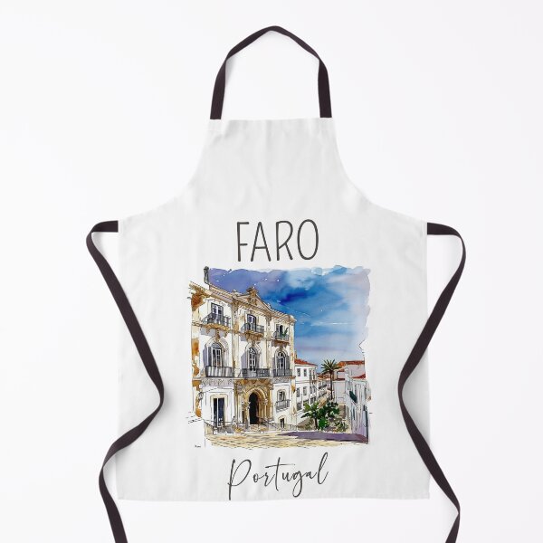 Item preview, Watercolor Design of Faro - Portugal designed and sold by Sketch-Shack.