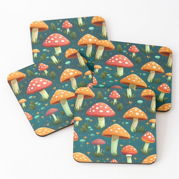 Item preview, Fiesta de hongos funky 2 designed and sold by EclipseArtisan.