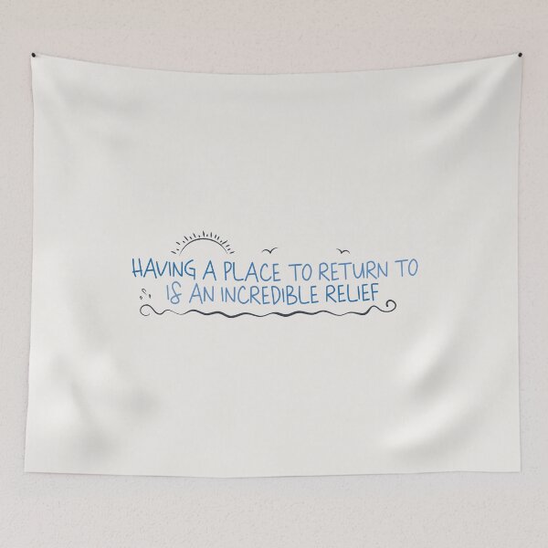 Item preview, having a place to return to is an incredible relief | welcome to samdal-ri designed and sold by Pinu92.