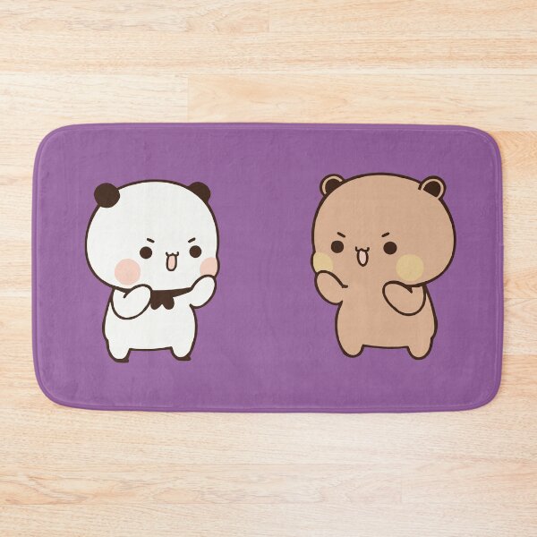 Item preview, DuDu Bear and BuBu Panda are fighting! designed and sold by Pandety.