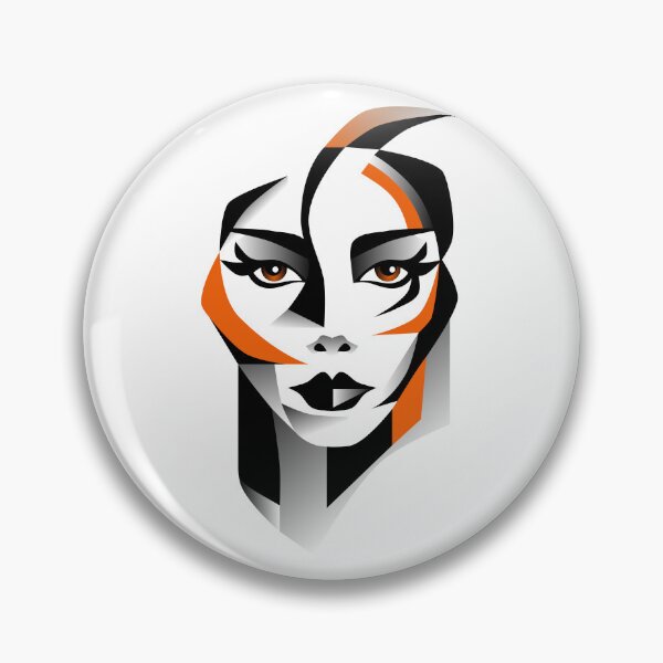 Artikelvorschau, Asynclone Head Woman Modern Art Abstract entworfen und verkauft von Asynclone.