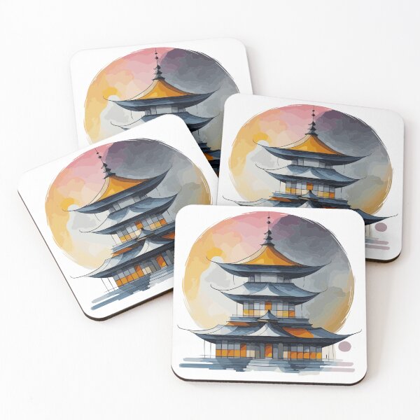 Item preview, Ethereal Pagoda: A Harmony of Tradition and Elegance designed and sold by QuantaPixel.