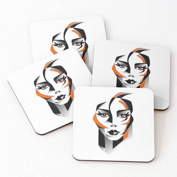 Artikelvorschau, Asynclone Head Woman Modern Art Abstract entworfen und verkauft von Asynclone.