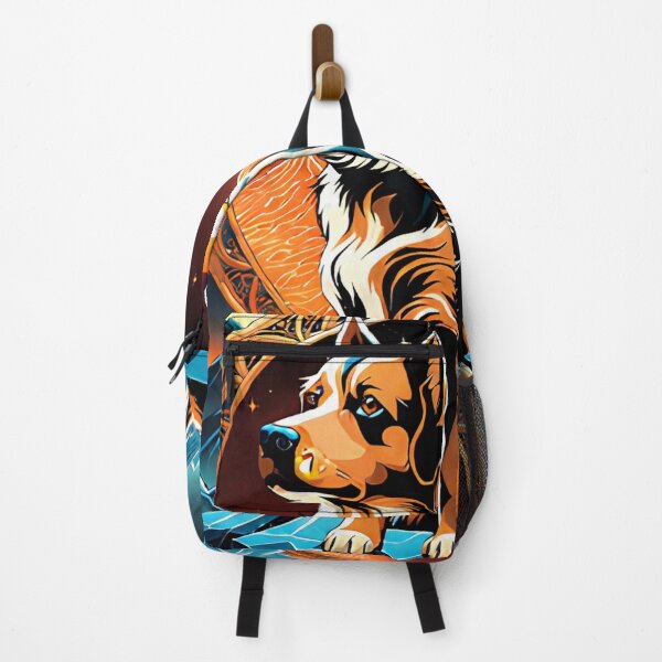 Item preview, Mystic Dog: Art Adorned with Dazzling Details designed and sold by cyberartstudiox.