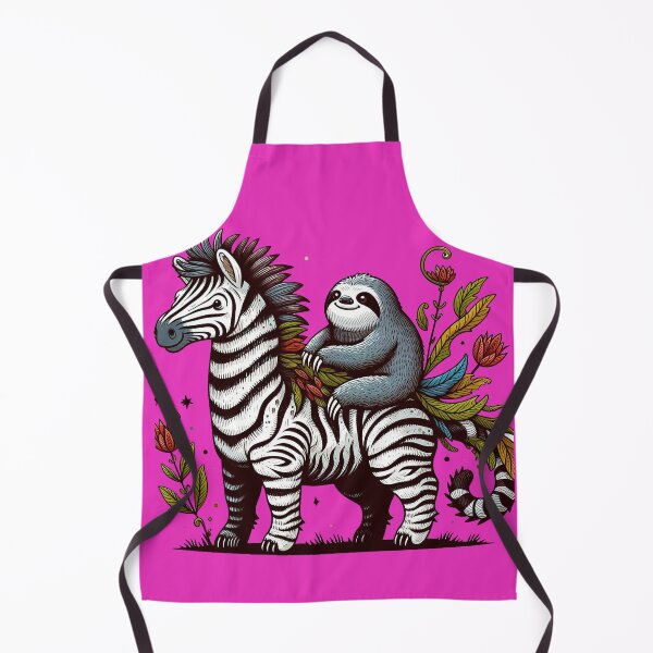 Item preview, CUTE SLOTH AND ZEBR designed and sold by BANKJOB ⭐⭐⭐⭐⭐.