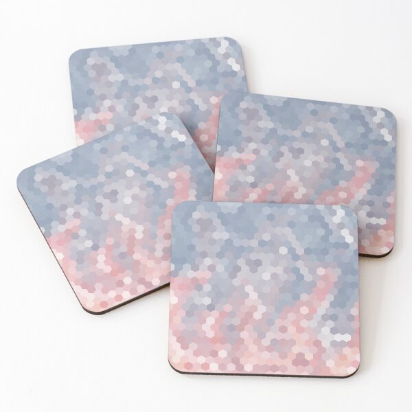 Item preview, Ballerina Honeycombs, abstract geometric pattern designed and sold by MayGreenAbgrall.