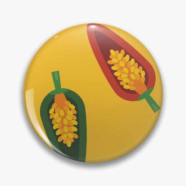 Item preview, Red and Green Chili Pattern designed and sold by Blue-Banana.