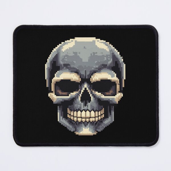Item preview, 8-Bit Skull, Retro Gaming, Pixel Art designed and sold by Burn-Ego.