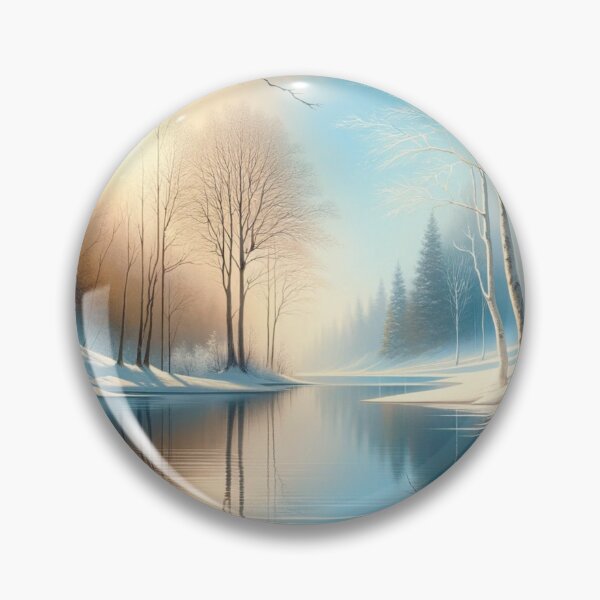 Item preview, Tranquil Thaw: The Quietude of February's End designed and sold by Fourseason664.