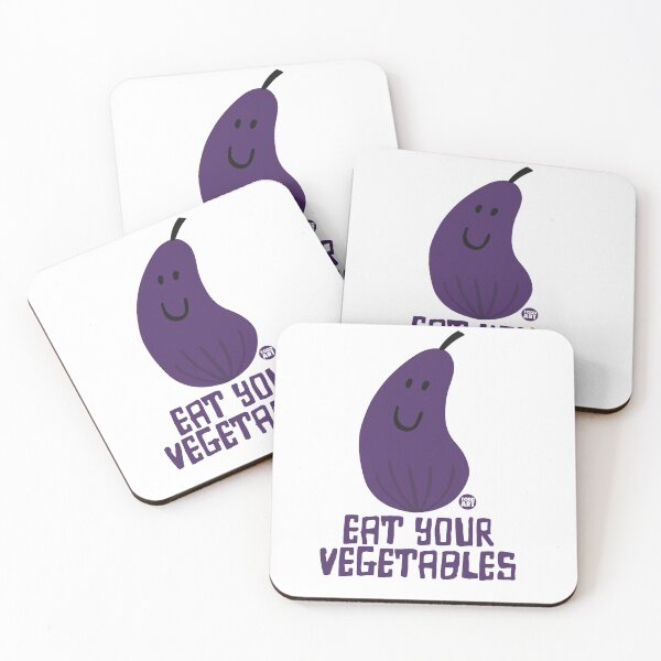 Item preview, EAT YOUR VEGETABLE EGGPLANT designed and sold by TODD GOLDMAN.