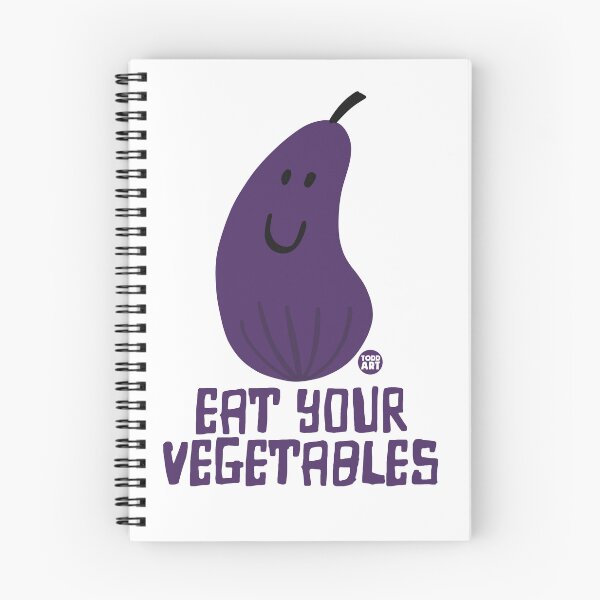 Item preview, EAT YOUR VEGETABLE EGGPLANT designed and sold by TODD GOLDMAN.
