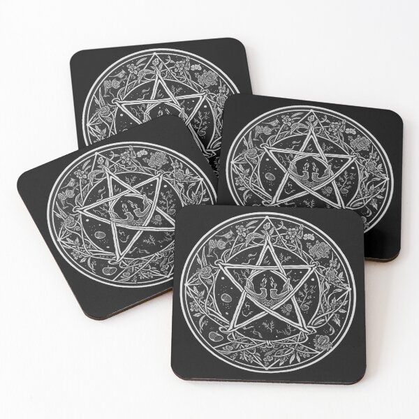 Item preview, Botanical Pentagram Gifts For a Pagan designed and sold by ShadowOfNature.