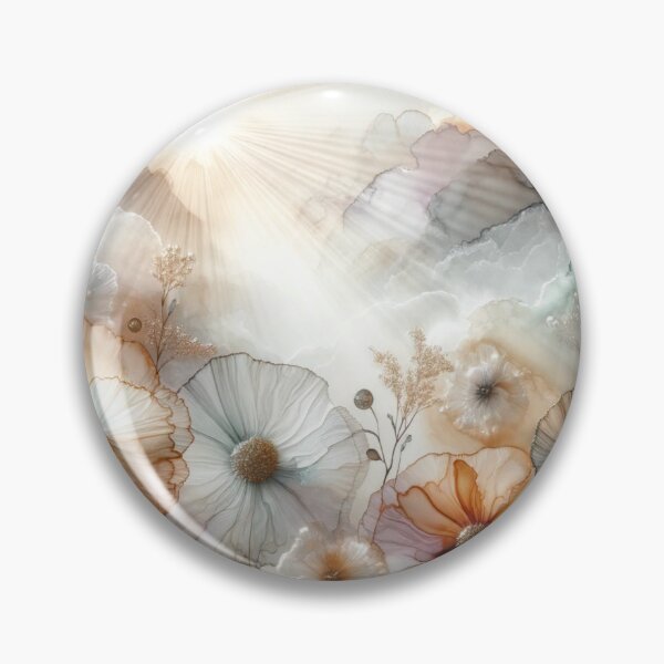 Artikelvorschau, Ethereal Bloom Artwork: Eine ruhige Flucht entworfen und verkauft von GracePaigePlaza.