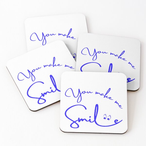 Item preview, You make me Smile - Blue designed and sold by ALLesROUNDER.