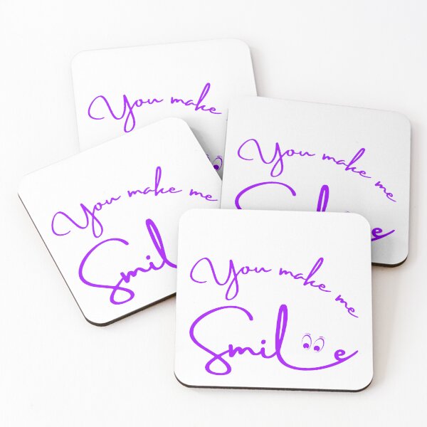 Item preview, You make me Smile - Purple designed and sold by ALLesROUNDER.