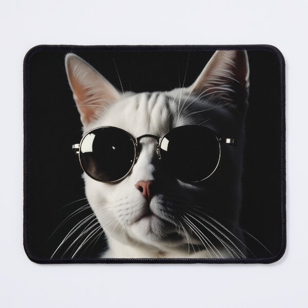 Item preview, Anthropomorphic Cat Collection - Domestic Shorthair #59 White Cat designed and sold by elektronen.