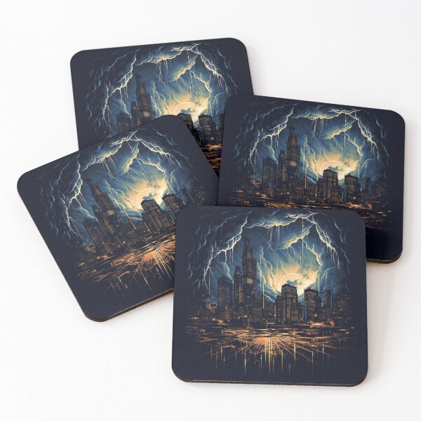 Item preview, Storm in the metropolis designed and sold by JPFLDS.