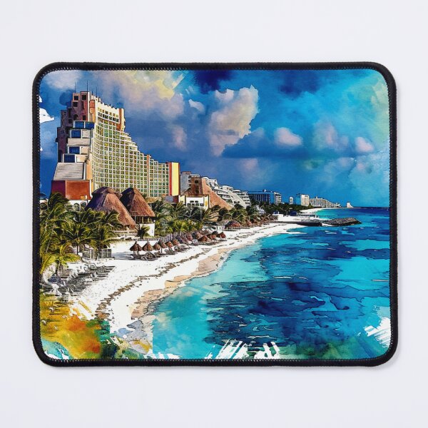 Item preview, Watercolor Design of Cancun - Mexico designed and sold by Sketch-Shack.