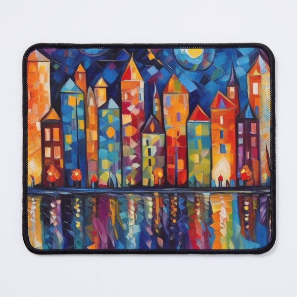 Item preview, Multicoloured Cityscape designed and sold by KilianSzmid.