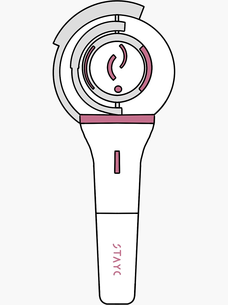 アイドル STAYC OFFICIAL LIGHT STICK STAYC Official Light Stick - K PLACE