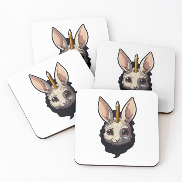 Item preview, Pen holder rabbit imagine  designed and sold by SmileshareShop.