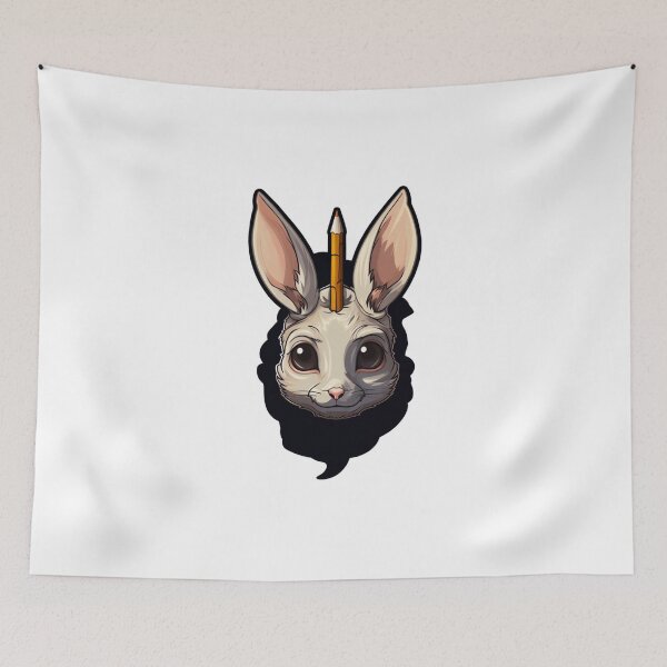 Item preview, Pen holder rabbit imagine  designed and sold by SmileshareShop.